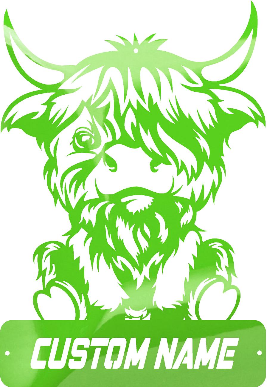 Happy Bull Metal Art
