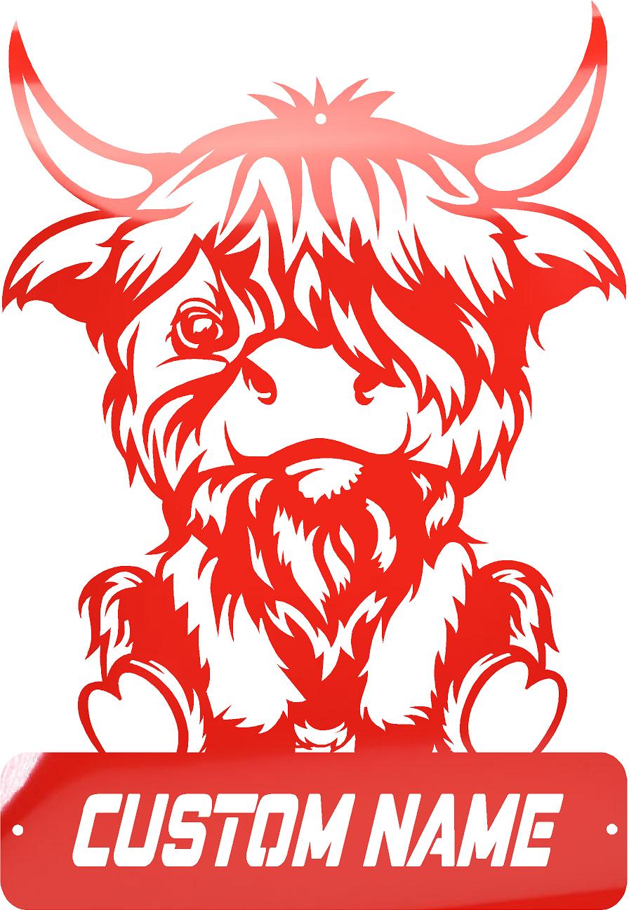 Happy Bull Metal Art